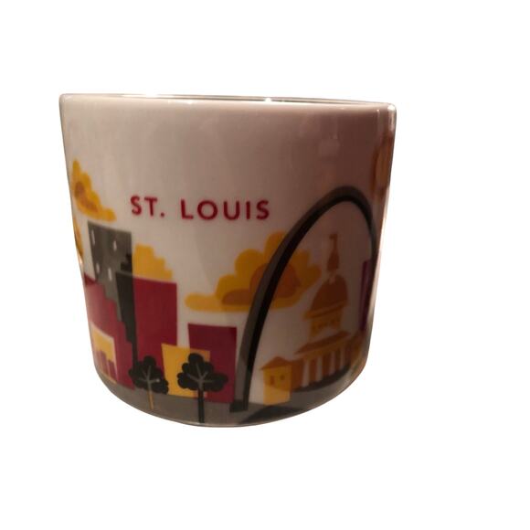 Starbucks Mug 
You Are Here Collection St. Louis 14 ounce - Picture 2 of 7